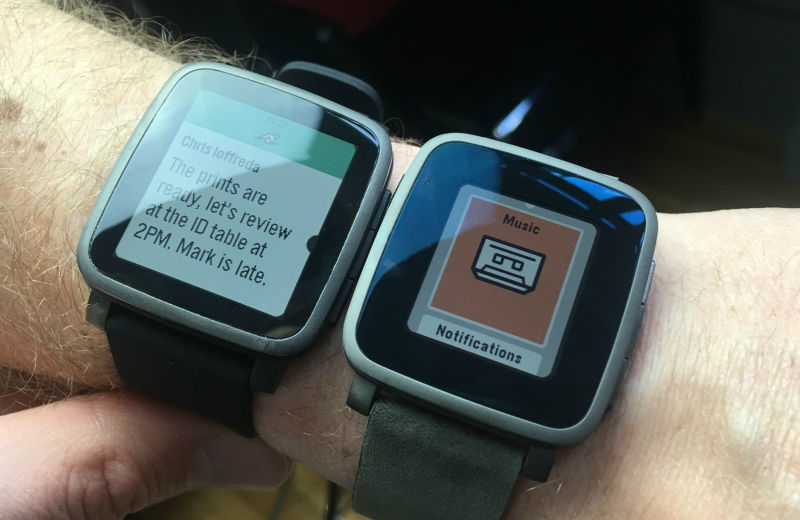 El Pebble Time 2 comparado con el Pebble Time Steel